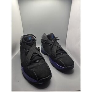 Jordan 8.0 Aqua Black‎ Bright Concord 2011 - Men's Size 10.5 - 467807-009